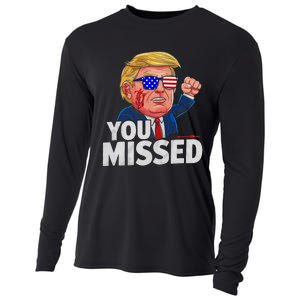 You Missed Donald Trump Cooling Performance Long Sleeve Crew