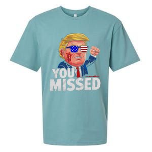 You Missed Donald Trump Sueded Cloud Jersey T-Shirt