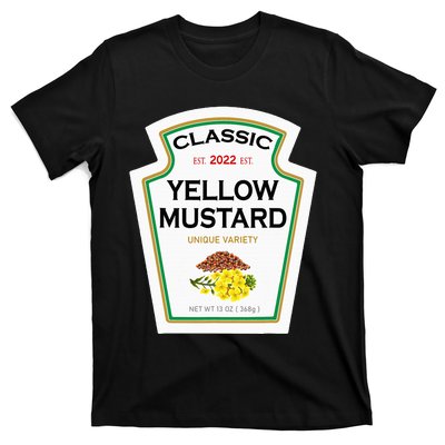 Yellow Mustard Diy Halloween Costume Matching Group Mustard T-Shirt