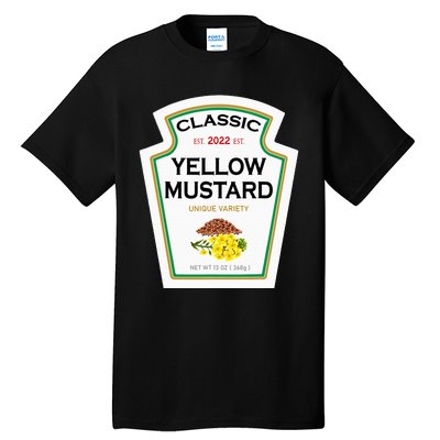 Yellow Mustard Diy Halloween Costume Matching Group Mustard Tall T-Shirt