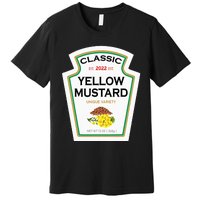 Yellow Mustard Diy Halloween Costume Matching Group Mustard Premium T-Shirt