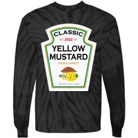 Yellow Mustard Diy Halloween Costume Matching Group Mustard Tie-Dye Long Sleeve Shirt