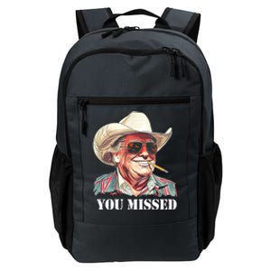 You Missed Donald Trump 2024 Daily Commute Backpack