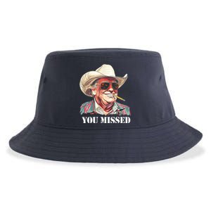 You Missed Donald Trump 2024 Sustainable Bucket Hat