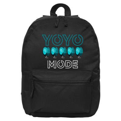 Yoyo Mode Design 70`S Costume And Yoyo 16 in Basic Backpack