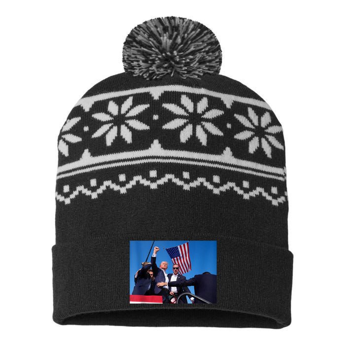 You Missed Donald Trump 2024 Usa Election Voting USA-Made Snowflake Beanie