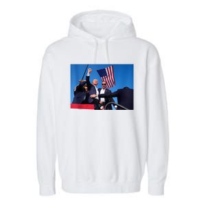 You Missed Donald Trump 2024 Usa Election Voting Garment-Dyed Fleece Hoodie