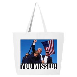 You Missed Donald Trump 25L Jumbo Tote