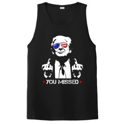 You Missed Donald Trump Funny Pro Trump 2024 PosiCharge Competitor Tank