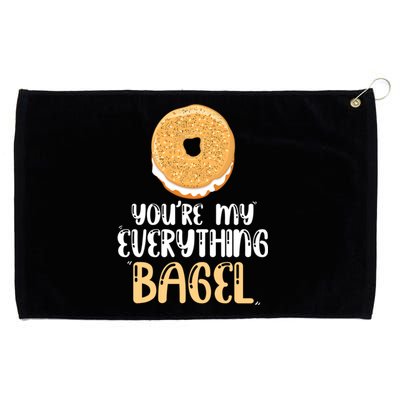 Youre My Everything Bagel Cute Baking Lovers Cute Gift Grommeted Golf Towel