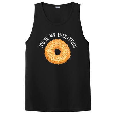 Youre My Everything Bagel Cute Baking Lovers Gift PosiCharge Competitor Tank