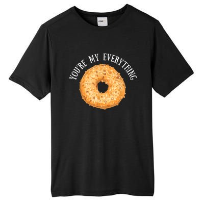 You're My Everything Bagel Cute Baking Lovers Tall Fusion ChromaSoft Performance T-Shirt