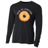 You're My Everything Bagel Cute Baking Lovers Cooling Performance Long Sleeve Crew