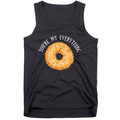 You're My Everything Bagel Cute Baking Lovers Tank Top