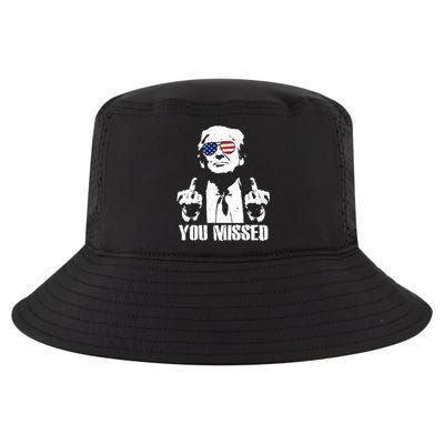 You Missed Finger Donald Trump Jd Vance 2024 Take America Back Pennsylvania Cool Comfort Performance Bucket Hat