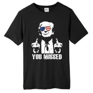 You Missed Finger Donald Trump Jd Vance 2024 Take America Back Pennsylvania Tall Fusion ChromaSoft Performance T-Shirt