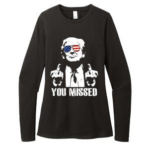 You Missed Finger Donald Trump Jd Vance 2024 Take America Back Pennsylvania Womens CVC Long Sleeve Shirt