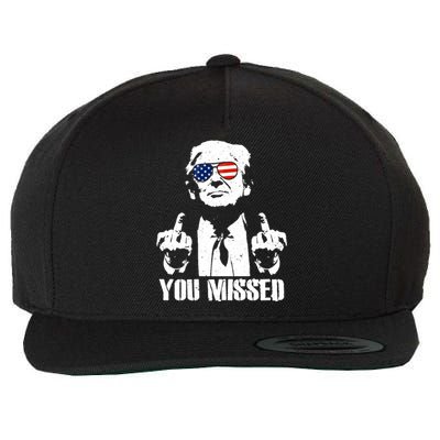 You Missed Finger Donald Trump Jd Vance 2024 Take America Back Pennsylvania Wool Snapback Cap