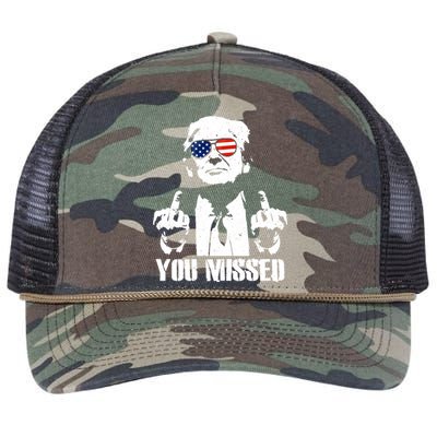 You Missed Finger Donald Trump Jd Vance 2024 Take America Back Pennsylvania Retro Rope Trucker Hat Cap