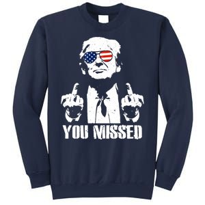 You Missed Finger Donald Trump Jd Vance 2024 Take America Back Pennsylvania Sweatshirt