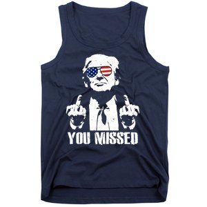 You Missed Finger Donald Trump Jd Vance 2024 Take America Back Pennsylvania Tank Top