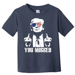 You Missed Finger Donald Trump Jd Vance 2024 Take America Back Pennsylvania Toddler T-Shirt