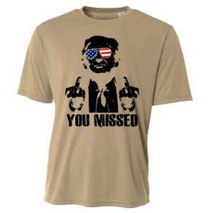 You Missed Finger Donald Trump Jd Vance 2024 Take America Back Pennsylvania Cooling Performance Crew T-Shirt