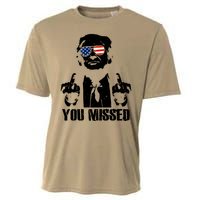 You Missed Finger Donald Trump Jd Vance 2024 Take America Back Pennsylvania Cooling Performance Crew T-Shirt