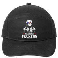 You Missed Fuckers Donald Trump 2024 Survived Election Rally 7-Panel Snapback Hat