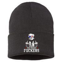 You Missed Fuckers Donald Trump 2024 Survived Election Rally Sustainable Knit Beanie