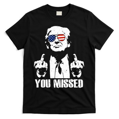 You Missed Finger Trump 2024 Take America Back Pennsylvania Rally T-Shirt