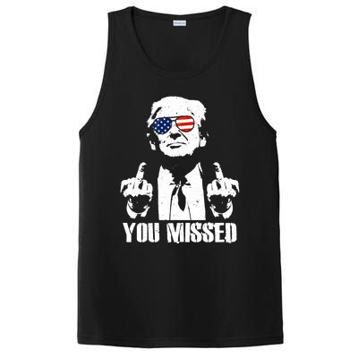 You Missed Finger Trump 2024 Take America Back Pennsylvania Rally PosiCharge Competitor Tank