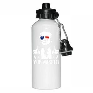 You Missed Finger Trump 2024 Take America Back Pennsylvania Rally Aluminum Water Bottle