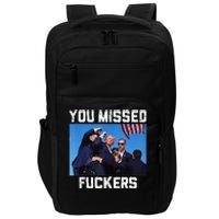 You Missed Fuckers Donald Trump 2024 Survived Election Rally Impact Tech Backpack