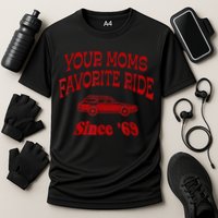 Your Moms Favorite Ride Since '69 Cooling Performance Crew T-Shirt