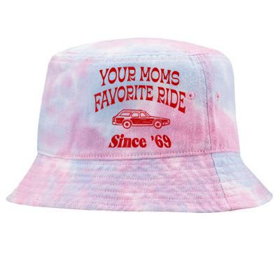 Your Moms Favorite Ride Since '69 Tie-Dyed Bucket Hat