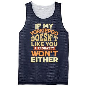 Yorkiepoo Mom Funny Mothers Day Dog Lover Gift Like You Mesh Reversible Basketball Jersey Tank