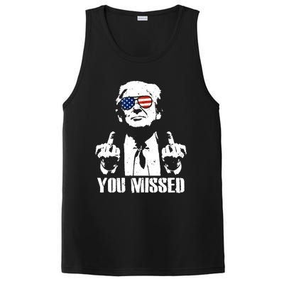 You Missed Finger Trump 2024 Take America Back Pennsylvania Rally PosiCharge Competitor Tank