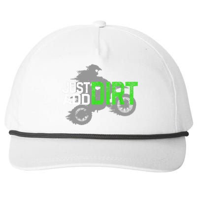 Motocross Funny Gift  Dirt Bike Dirtbike Gift Snapback Five-Panel Rope Hat