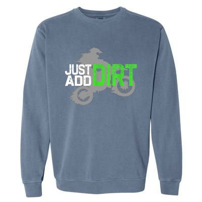 Motocross Funny Gift  Dirt Bike Dirtbike Gift Garment-Dyed Sweatshirt