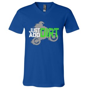 Motocross Funny Gift  Dirt Bike Dirtbike Gift V-Neck T-Shirt