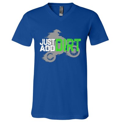 Motocross Funny Gift  Dirt Bike Dirtbike Gift V-Neck T-Shirt