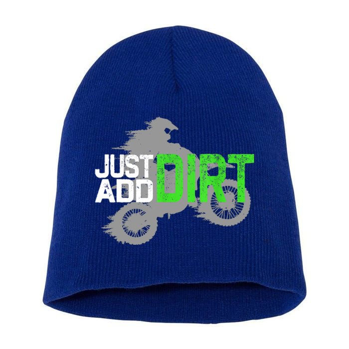 Motocross Funny Gift  Dirt Bike Dirtbike Gift Short Acrylic Beanie