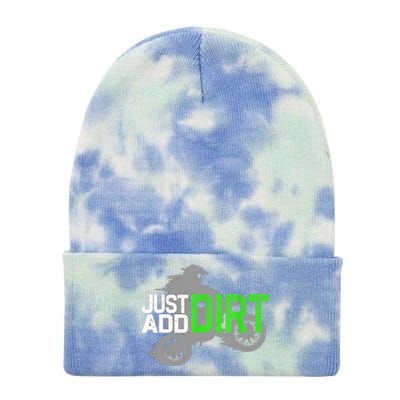 Motocross Funny Gift  Dirt Bike Dirtbike Gift Tie Dye 12in Knit Beanie