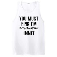 You Must Fink IM Schewpid Innit Funny British Accent Quote PosiCharge Competitor Tank