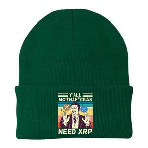 YAll Motha Fuckas Need Xrp Funny Crypto Currency Knit Cap Winter Beanie