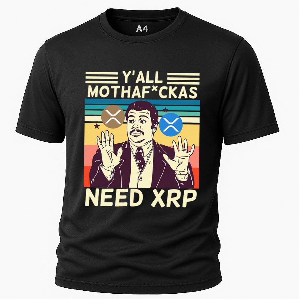 YAll Motha Fuckas Need Xrp Funny Crypto Currency Performance Shirt