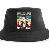 YAll Motha Fuckas Need Xrp Funny Crypto Currency Sustainable Bucket Hat