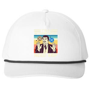 YAll Motha Fuckas Need Xrp Funny Crypto Currency Snapback Five-Panel Rope Hat