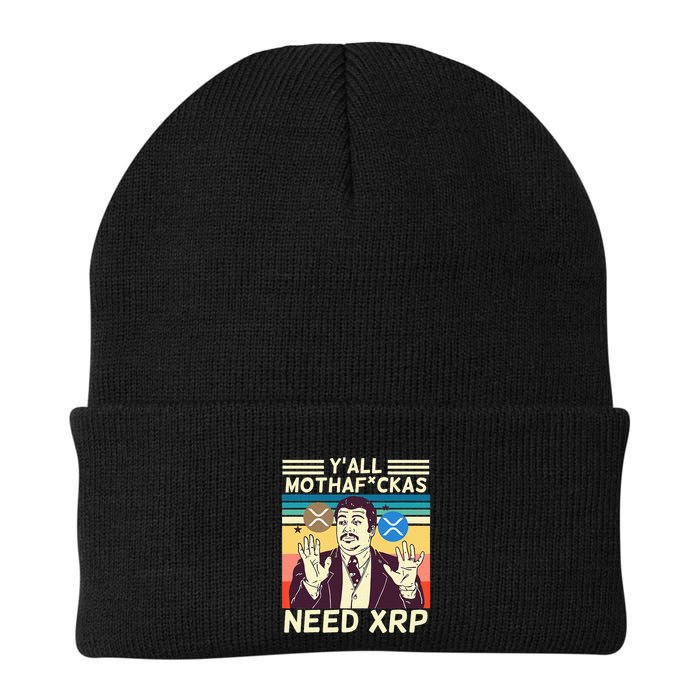 YAll Motha Fuckas Need Xrp Funny Crypto Currency Beanie